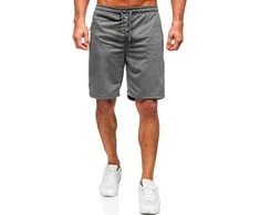 J.Style Šortai Vyrams Pilkas 8K1551-5