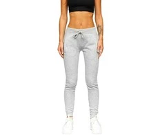 J.Style Sportinės Kelnės Moterims Fleece Pilkas 68CK01-2