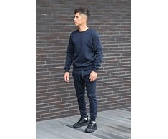J.Style Sportinis Kostiumas Vyrams Fleece Mėlyna 68C10380-25