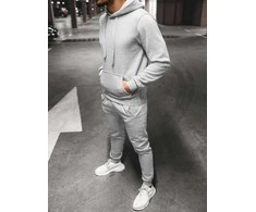 J.Style Sportinis Kostiumas Vyrams Fleece Pilkas 68C10381-2