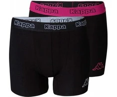 Kappa Apatiniai Boxers 2 - Pack Juodas Rožinė