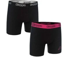 Kappa Apatiniai Boxers 2 - Pack Juodas Rožinė