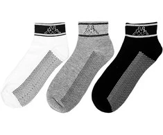 Kappa Kojinės 3Pcs Pilkas Baltas Juodas 311CK2W