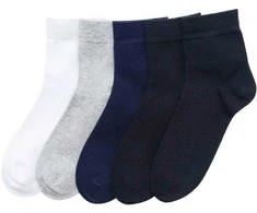 Apollon Kojinės 5pp Unisex Juodas Baltas Mėlyna Pilkas BL13033A