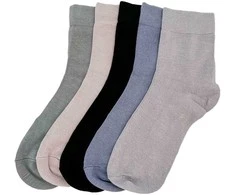 M-SOCKS Kojinės Modal Juodas Pilkas Mėlyna rusvai gelsvas KOJ 2023