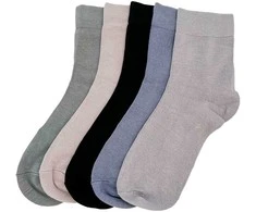 M-SOCKS Kojinės Modal Juodas Pilkas Mėlyna rusvai gelsvas KOJ 2023