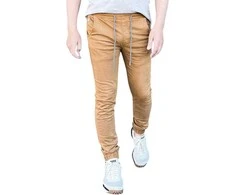 M.Sara Džinsai Vyrams Brown KA6792-17