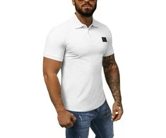 New Boy Polo Marškinėliai Vyrams Baltas MT3018/Baltas