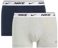 Nike Apatiniai Vyrams Eday Cotton Strch 2Pk Trunk Mėlyna Pilkas KE1085 402