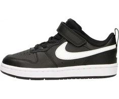 Nike Avalynė Berniukams Court Borough Low 2 Juodas BQ5451 002