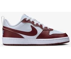 Nike Avalynė Paaugliams Court Borough Low Baltas Burgundy DV5456 006