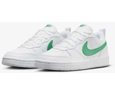 Nike Avalynė Paaugliams Court Borough Low Baltas Žalias DV5456 109