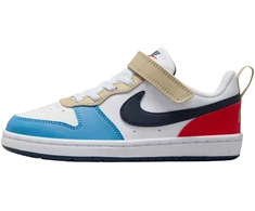 Nike Avalynė Paaugliams Court Borough Low Baltas Mėlyna Raudona DV5457 124