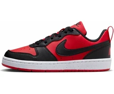 Nike Avalynė Paaugliams Court Borough Low Baltas Raudona Juodas DV5456 600