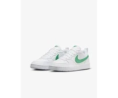 Nike Avalynė Paaugliams Court Borough Low Baltas Žalias DV5456 109
