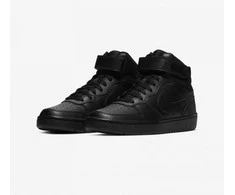 Nike Avalynė Paaugliams Court Borough Mid 2 Juodas CD7782 001