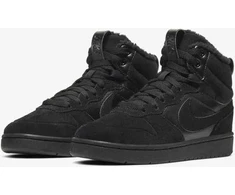 Nike Avalynė Paaugliams Court Borough Mid 2 Boot Bg Juodas CQ4023 001