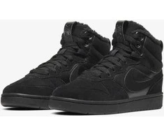 Nike Avalynė Paaugliams Court Borough Mid 2 Boot Bg Juodas CQ4023 001