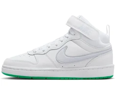 Nike Avalynė Paaugliams Court Borough Mid 2 Baltas Pilkas Žalias CD7782 115