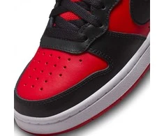 Nike Avalynė Paaugliams Court Borough Mid 2 Juodas Raudona CD7782 602
