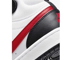 Nike Avalynė Paaugliams Court Borough Mid 2 Juodas Baltas Raudona CD7782 110