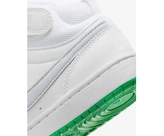 Nike Avalynė Paaugliams Court Borough Mid 2 Baltas Pilkas Žalias CD7782 115