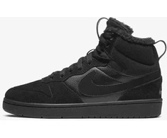 Nike Avalynė Paaugliams Court Borough Mid 2 Boot Bg Juodas CQ4023 001