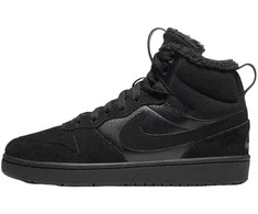 Nike Avalynė Paaugliams Court Borough Mid 2 Boot Bg Juodas CQ4023 001