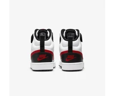 Nike Avalynė Paaugliams Court Borough Mid 2 Juodas Baltas Raudona CD7782 110