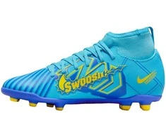 Nike Avalynė Paaugliams Jr Superfly 9 Club Km Fg/Mg Mėlyna Geltona DO9789 400