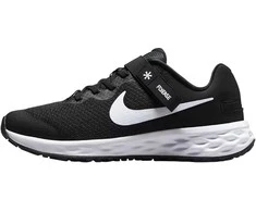 Nike Avalynė Paaugliams Revolution 6 Flyease Nn Juodas Baltas DD1113 003