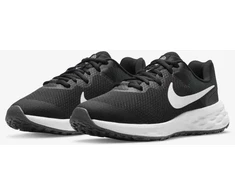 Nike Avalynė Paaugliams Revolution 6 Nn Juodas Baltas DD1096 003