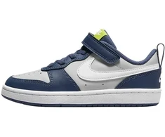 Nike Avalynė Vaikams Court Borough Low 2 Mėlyna Pilkas BQ5451 016