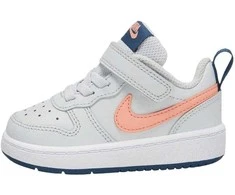 Nike Avalynė Vaikams Court Borough Low 2 Pilkas BQ5453 009
