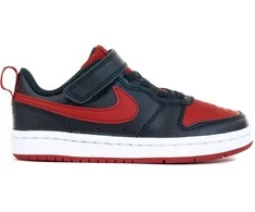 Nike Avalynė Vaikams Court Borough Low2 Juodas Raudona BQ5451 007