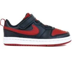 Nike Avalynė Vaikams Court Borough Low2 Juodas Raudona BQ5451 007