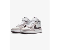 Nike Avalynė Vaikams Court Borough Mid 2 Baltas Violet CD7783 118