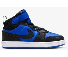 Nike Avalynė Vaikams Court Borough Mid 2 Juodas Mėlyna CD7783 404