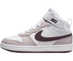 Nike Avalynė Vaikams Court Borough Mid 2 Baltas Violet CD7783 118
