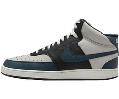 Nike Avalynė Vyrams Court Vision Mid Nn Juodas Mėlyna Pilkas DN3577 004