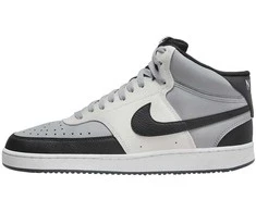 Nike Avalynė Vyrams Court Vision Mid Nn Baltas Pilkas Juodas DN3577 002