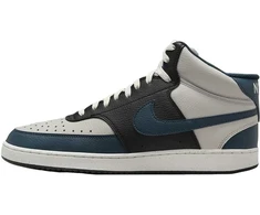 Nike Avalynė Vyrams Court Vision Mid Nn Juodas Mėlyna Pilkas DN3577 004