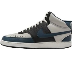Nike Avalynė Vyrams Court Vision Mid Nn Juodas Mėlyna Pilkas DN3577 004