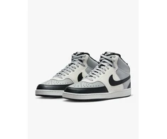Nike Avalynė Vyrams Court Vision Mid Nn Baltas Pilkas Juodas DN3577 002