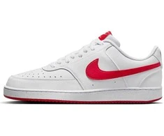 Nike Avalynė Vyrams Nk Court Vision Lo Nn Ess Baltas Raudona HF1744 101