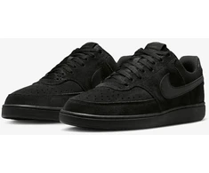 Nike Avalynė Vyrams Nk Court Vision Low Suede Premium Juodas IQ9749 001