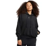 Nike Džemperis Moterims W Nsw Phnx Flc Std Po Hoodie Juodas HF6839 010