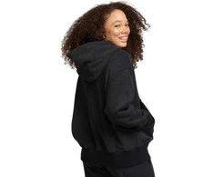 Nike Džemperis Moterims W Nsw Phnx Flc Std Po Hoodie Juodas HF6839 010