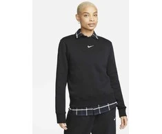 Nike Džemperis Moterims W Nsw Phnx Fleece Os Crew Juodas DQ5751 010