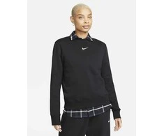 Nike Džemperis Moterims W Nsw Phnx Fleece Os Crew Juodas DQ5751 010